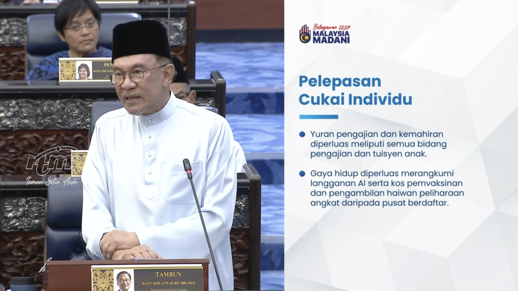 Belanjawan 2027 : Pelepasan Cukai Individu Dinaikkan Kepada RM12,000